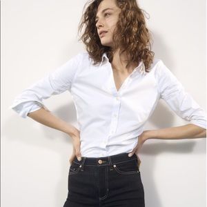 NWT Banana Republic White Tailored Fit Shirt